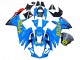 2011-2024 Suzuki GSXR 600 / GSXR 750 Motorcycle Fairings - Blue Gold Red Black Rizla Canada Websites