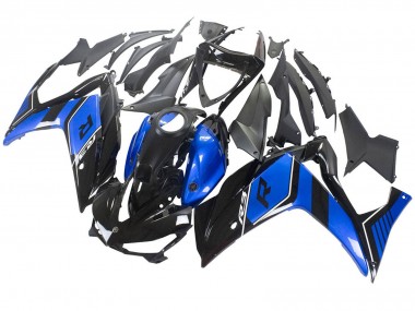 2015-2018 Yamaha YZF R3/R25 Motorcycle Fairing - Blue Glossy Black Canada Websites
