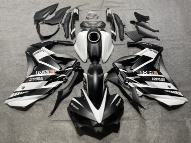 2015-2018 Yamaha YZF R3/R25 Motorcycle Fairings - White Black Yamalube ENEOS Canada Websites