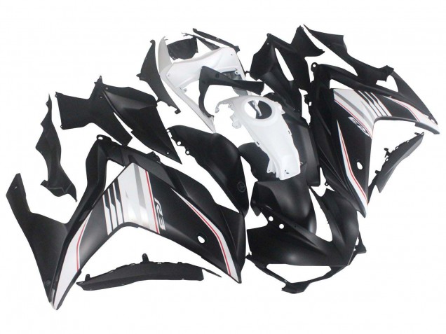 2015-2018 Yamaha YZF R3/R25 Motorcycle Fairing - White Red Matte Black Canada Websites