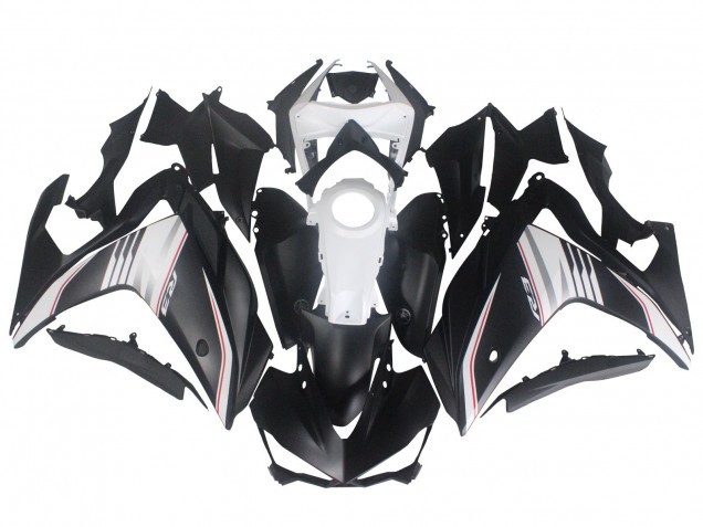 2015-2018 Yamaha YZF R3/R25 Motorcycle Fairing - White Red Matte Black Canada Websites