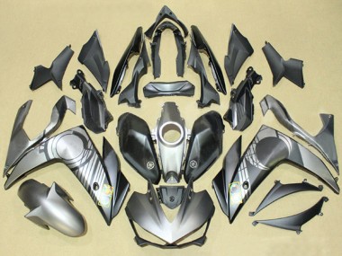 2015-2018 Yamaha YZF R3/R25 Motorcycle Fairings - Grey Black Canada Websites