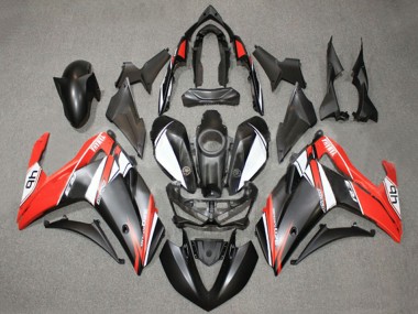 2015-2018 Yamaha YZF R3/R25 Motorcycle Fairings - White Red Matte Black 46 Canada Websites