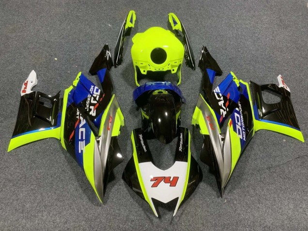2015-2018 Yamaha YZF R3/R25 Motorcycle Fairings - Yellow White Silver Blue Glossy Black Canada Websites