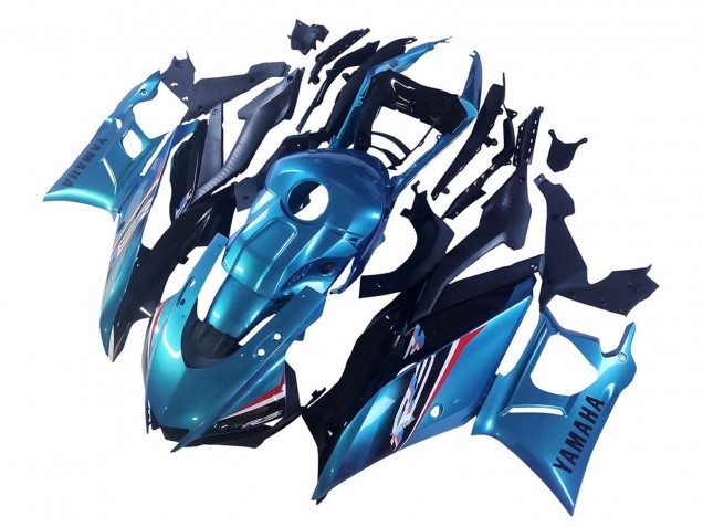 2019-2021 Yamaha YZF R3/R25 Motorcycle Fairing - Blue Black Canada Websites