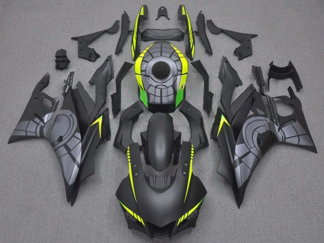 2019-2021 Yamaha YZF R3/R25 Motorcycle Fairings - Yellow Grey Matte Black Canada Websites