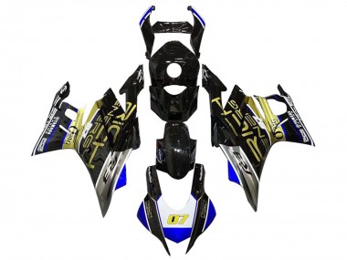 2019-2021 Yamaha YZF R3/R25 Motorcycle Fairings - White Blue Black Gold Trick Star 07 Canada Websites