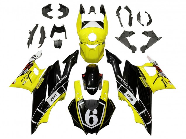 2019-2021 Yamaha YZF R3/R25 Motorcycle Fairings - Yellow White Glossy Black Lenovo 6 Canada Websites