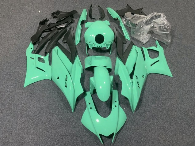 2022-2024 Yamaha YZF R3/R25 Motorcycle Fairings - Light Green Canada Websites