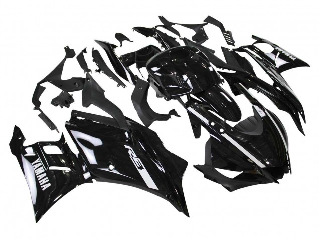 2022-2024 Yamaha YZF R3/R25 Motorcycle Fairings - Glossy Black Canada Websites