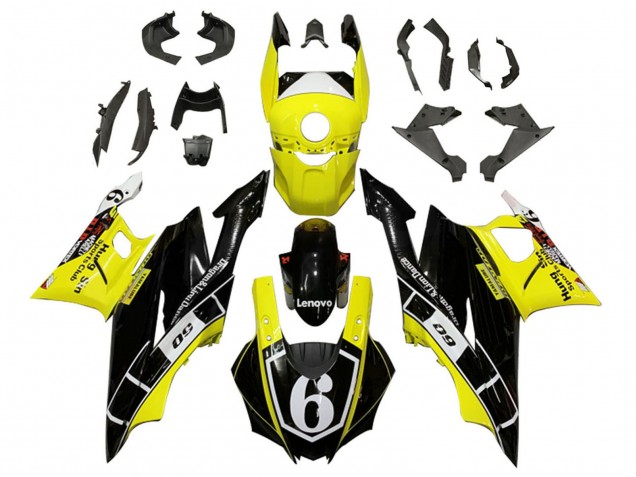 2022-2024 Yamaha YZF R3/R25 Motorcycle Fairings - Yellow White Black Lenovo 6 Canada Websites