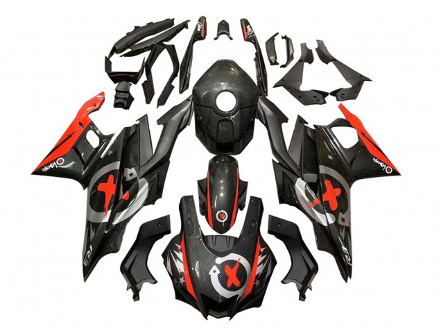 2022-2024 Yamaha YZF R3/R25 Motorcycle Fairings - Black Carbon Fiber Style Red Silver Canada Websites