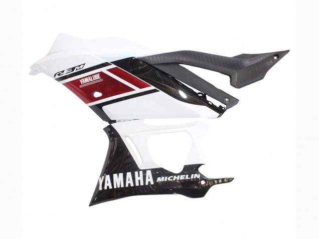 2022-2024 Yamaha YZF R3/R25 Motorcycle Fairings - White Red Black Yamalube Canada Websites