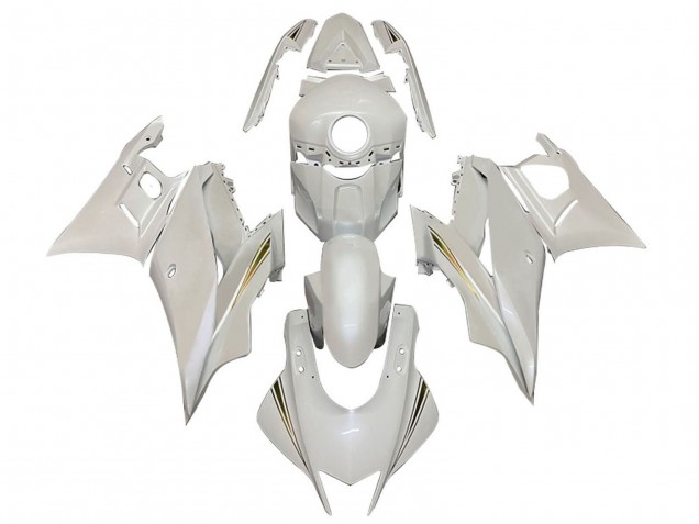 2022-2024 Yamaha YZF R3/R25 Motorcycle Fairings - White Gold Canada Websites