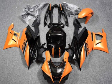2022-2024 Yamaha YZF R3/R25 Motorcycle Fairings - Orange Glossy Black Canada Websites