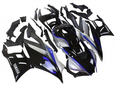 2022-2024 Yamaha YZF R3/R25 Motorcycle Fairings - Silver Blue Glossy Black Canada Websites