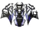 2022-2024 Yamaha YZF R3/R25 Motorcycle Fairings - Silver Blue Glossy Black Canada Websites