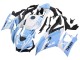 2022-2024 Yamaha YZF R3/R25 Motorcycle Fairings - White Light Blue Canada Websites
