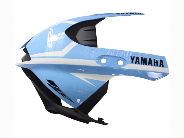 2022-2024 Yamaha YZF R3/R25 Motorcycle Fairings - White Light Blue Canada Websites