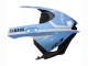 2022-2024 Yamaha YZF R3/R25 Motorcycle Fairings - White Light Blue Canada Websites