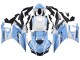 2022-2024 Yamaha YZF R3/R25 Motorcycle Fairings - White Light Blue Canada Websites