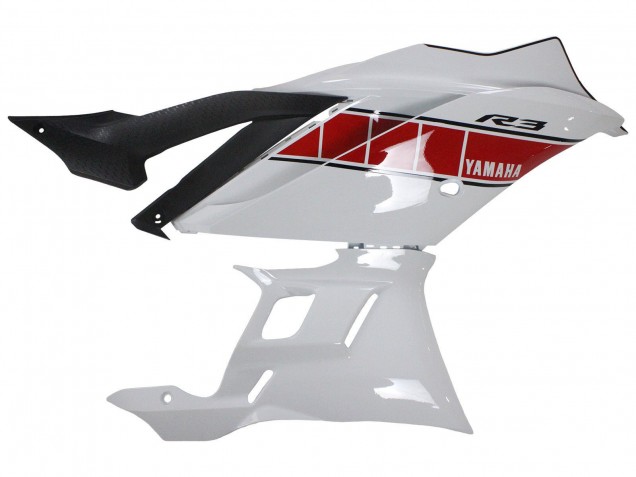 2022-2024 Yamaha YZF R3/R25 Motorcycle Fairings - White Red Yellow Black Canada Websites