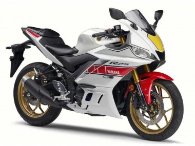 2022-2024 Yamaha YZF R3/R25 Motorcycle Fairing - White Red Black Canada Websites