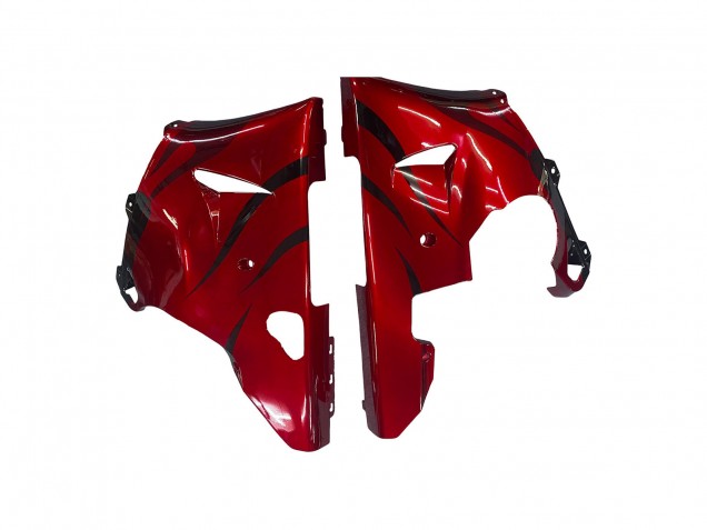 1998-1999 Yamaha YZF 1000 R1 Motorcycle Fairings - Glossy Black Red Canada Websites