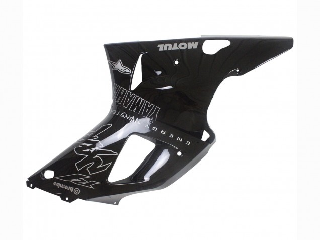 2000-2001 Yamaha YZF 1000 R1 Motorcycle Fairings - Glossy Black White Monster Motul Canada Websites