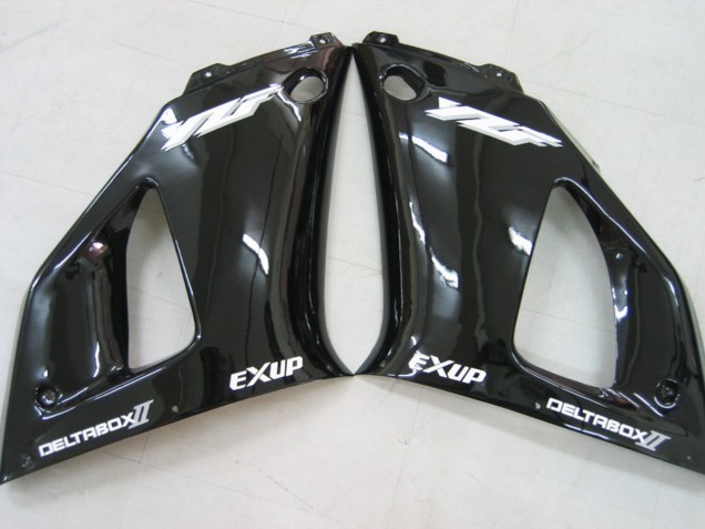 2000-2001 Yamaha YZF 1000 R1 Motorcycle Fairings - Glossy Black White Decal Canada Websites