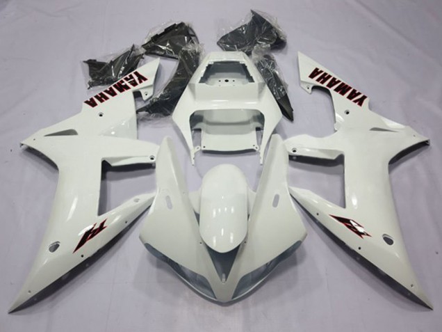 2002-2003 Yamaha YZF 1000 R1 Motorcycle Fairings - Pearl White Black Canada Websites
