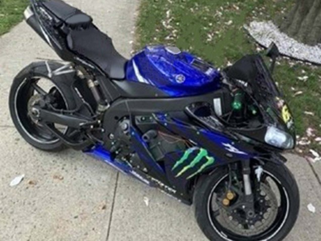 2004-2006 Yamaha YZF 1000 R1 Motorcycle Fairings - Blue Black Yellow Green Monster Yamalube ENEOS 69 Canada Websites