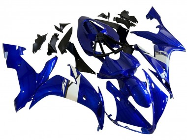 2004-2006 Yamaha YZF 1000 R1 Motorcycle Fairings - Blue White Canada Websites