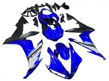 2004-2006 Yamaha YZF 1000 R1 Motorcycle Fairings - Blue White Matte Black Canada Websites