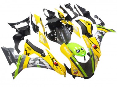 2015-2019 Yamaha YZF 1000 R1 Motorcycle Fairings - Yellow Green Shark Canada Websites