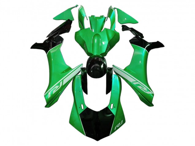 2020-2025 Yamaha YZF 1000 R1 Motorcycle Fairings - Green Glossy Black Canada Websites