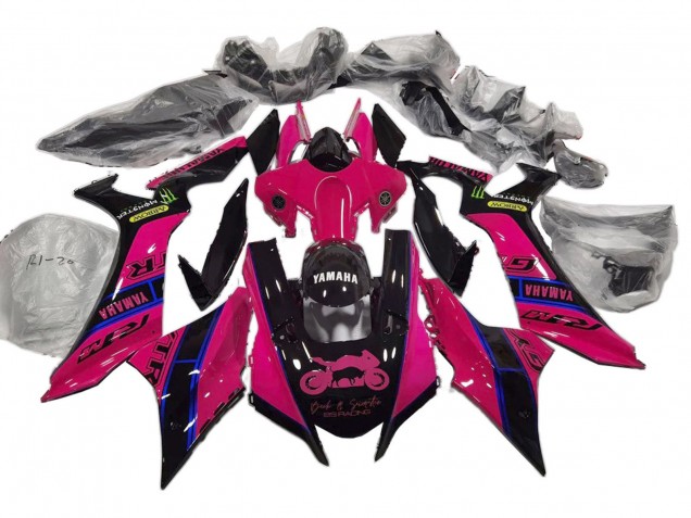 2020-2025 Yamaha YZF 1000 R1 Motorcycle Fairings - Pink Black Blue Canada Websites