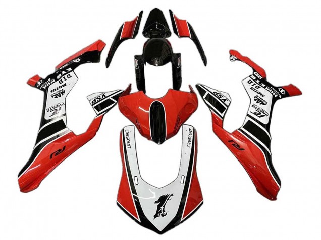 2020-2025 Yamaha YZF 1000 R1 Motorcycle Fairing - White Red Black Canada Websites