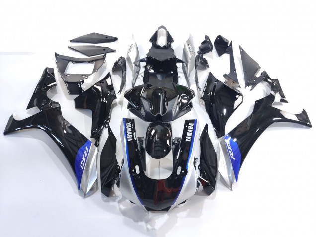 2020-2025 Yamaha YZF 1000 R1 Motorcycle Fairings - Glossy Black Silver Blue Canada Websites