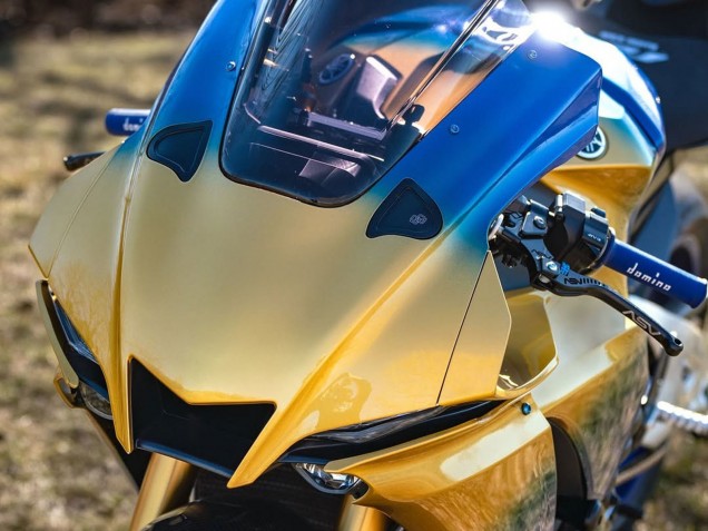 2020-2025 Yamaha YZF 1000 R1 Motorcycle Fairings - Blue Gold Canada Websites