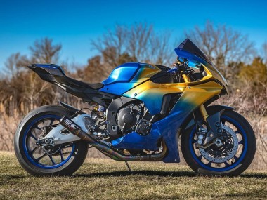 2020-2025 Yamaha YZF 1000 R1 Motorcycle Fairings - Blue Gold Canada Websites