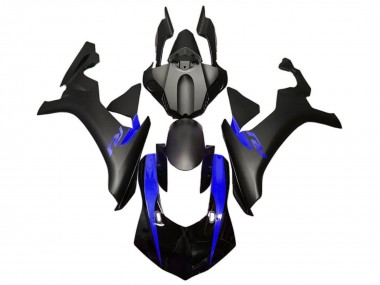 2020-2025 Yamaha YZF 1000 R1 Motorcycle Fairing - Blue Matte Black Canada Websites