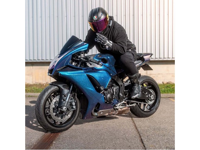 2020-2025 Yamaha YZF 1000 R1 Motorcycle Fairings - Gradient Blue Purple Canada Websites