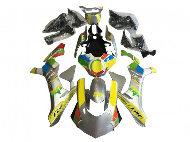 2020-2025 Yamaha YZF 1000 R1 Motorcycle Fairings - Silver Yellow Red Blue Ohlins Canada Websites
