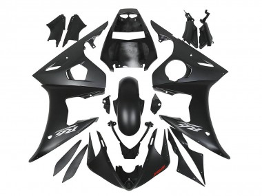 2003-2004 Yamaha YZF R6 Motorcycle Fairings - Matte Black Canada Websites