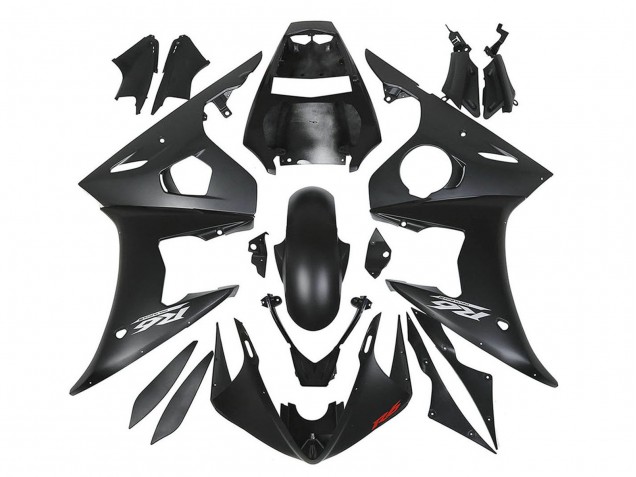 2006-2009 Yamaha YZF R6S Motorcycle Fairings - Matte Black Canada Websites
