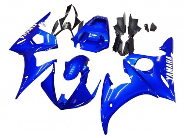 2003-2004 Yamaha YZF R6 Motorcycle Fairing - Blue Canada Websites