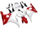 2003-2004 Yamaha YZF R6 Motorcycle Fairings - White Red Canada Websites