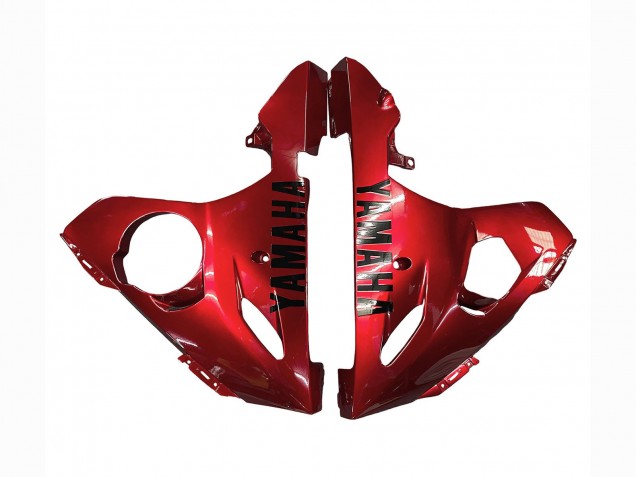 2006-2009 Yamaha YZF R6S Motorcycle Fairing Kits - Red Matte Black Canada Websites