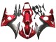 2006-2009 Yamaha YZF R6S Motorcycle Fairing Kits - Red Matte Black Canada Websites